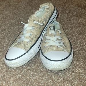 Chuck Taylor Snake skin